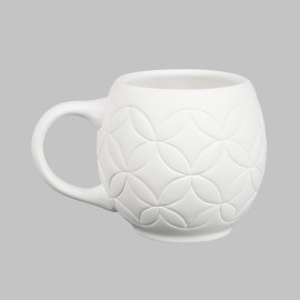 Ceramic Bisque Mosaic Mug - Case of 6